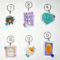 Image 3 of doodle keychains