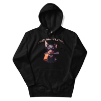 Image 1 of Black “Doberman” Hoodie 