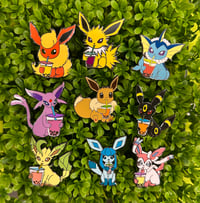 Image 1 of Eeveelutions Enamel Pins