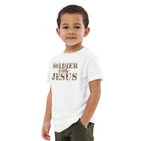 Image 9 of Soldier For Jesus Dark Organic cotton kids t-shirt