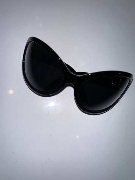 Image of Black Oversized Frames 