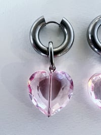 Image 3 of Boucles D' Oreille "Heart Breaker" Earrings