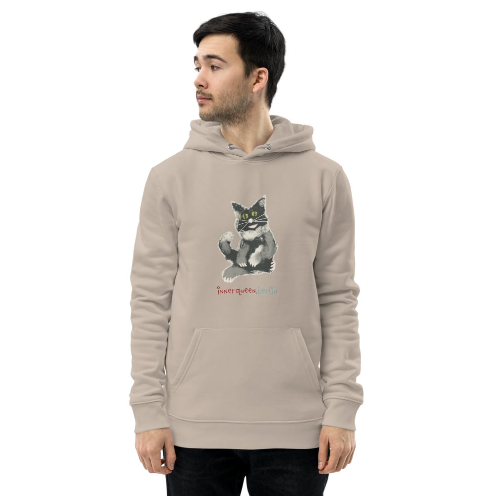 Image of Cozy Cat Unisex essential eco hoodie