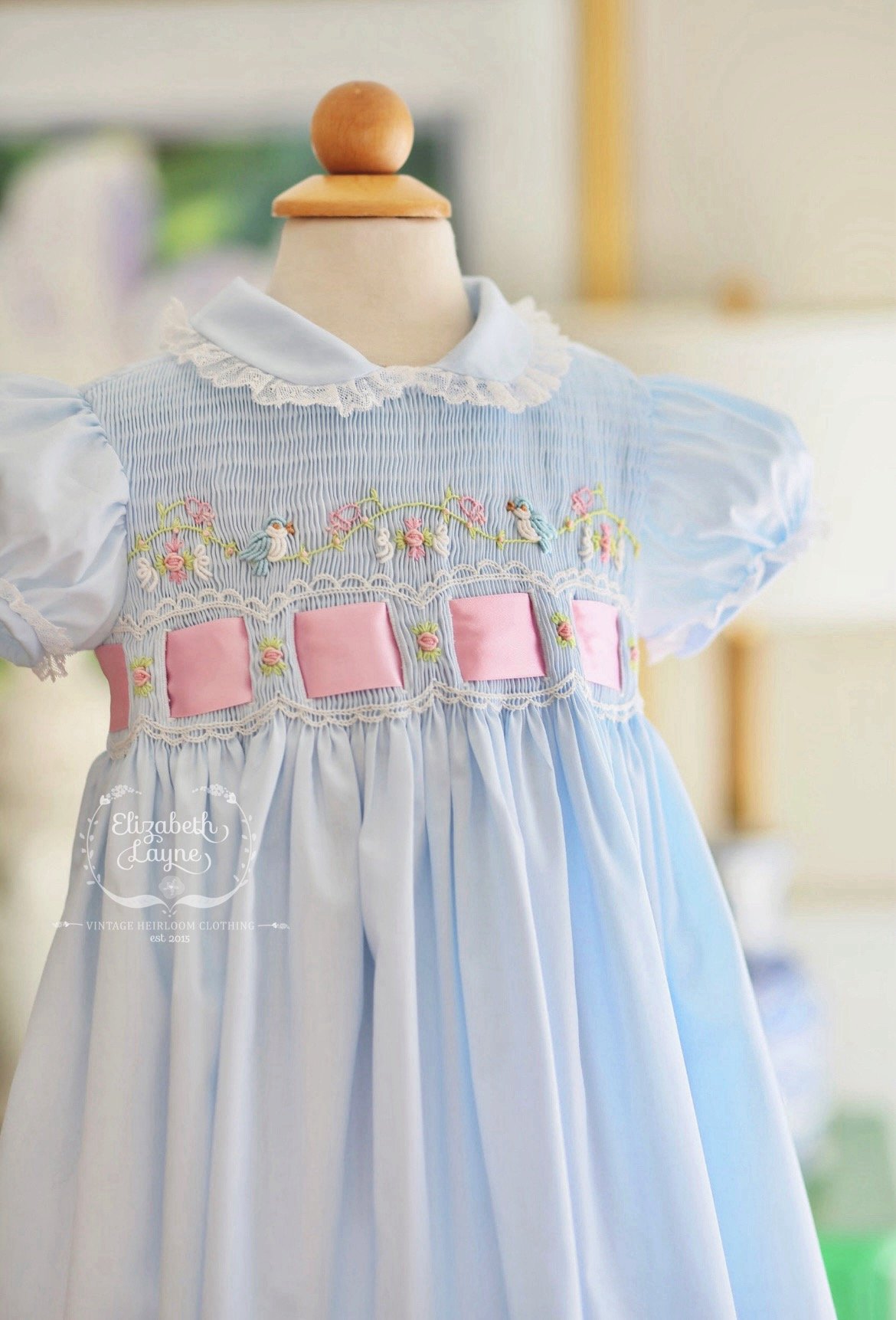 ELH x Manolitas Blue Bird Collection | Elizabeth Layne Heirloom ELH x Manolitas Blue Bird Collection | Elizabeth Layne Heirloom