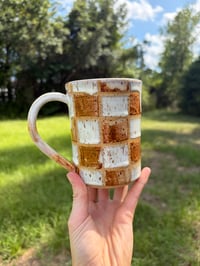 Image 2 of Checkered bronc mug 1