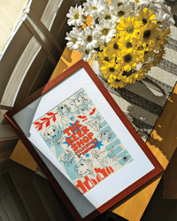Image 2 of THE BEER SHOP FOLKESTONE x JEN THE ILLUSTRATOR x OPHIE OG DOG POSTER