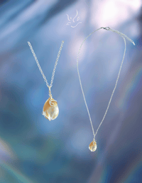 Faceted Pearl Teardop 