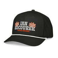 Image 3 of "Flower" High School Black Hat