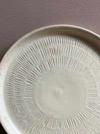 Image 2 of small plate ivory