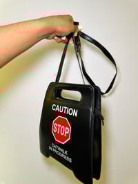 Image 2 of Warning Sign, Black