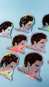 Image 3 of Sparkly Edward Sticker