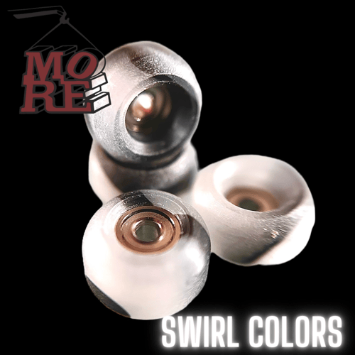 Image of More Fingerboards Swirl Colors Bearing Wheels