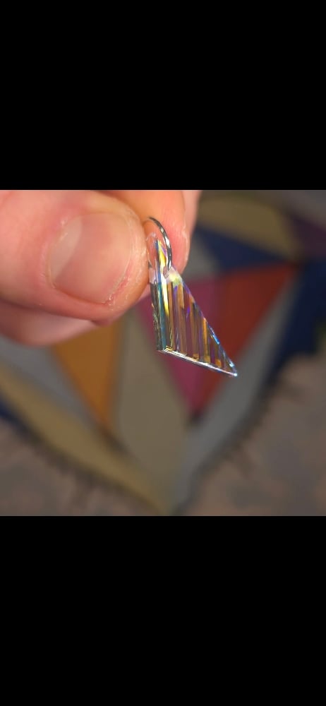 Image of Optical slice pendant