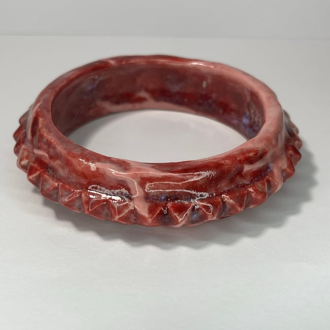 Studded Meat Bracelet B - 8.25 in Inner Circumference