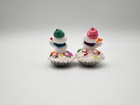 Image 2 of Dessert Snowman on Tart Tin Figurine Prototype