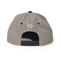 Image 3 of Classic Grey (Black Brim) FREE Snapback Hat (SS 2025)