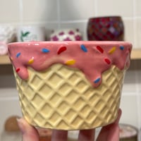 Image 1 of vanilla ice cream scented candle