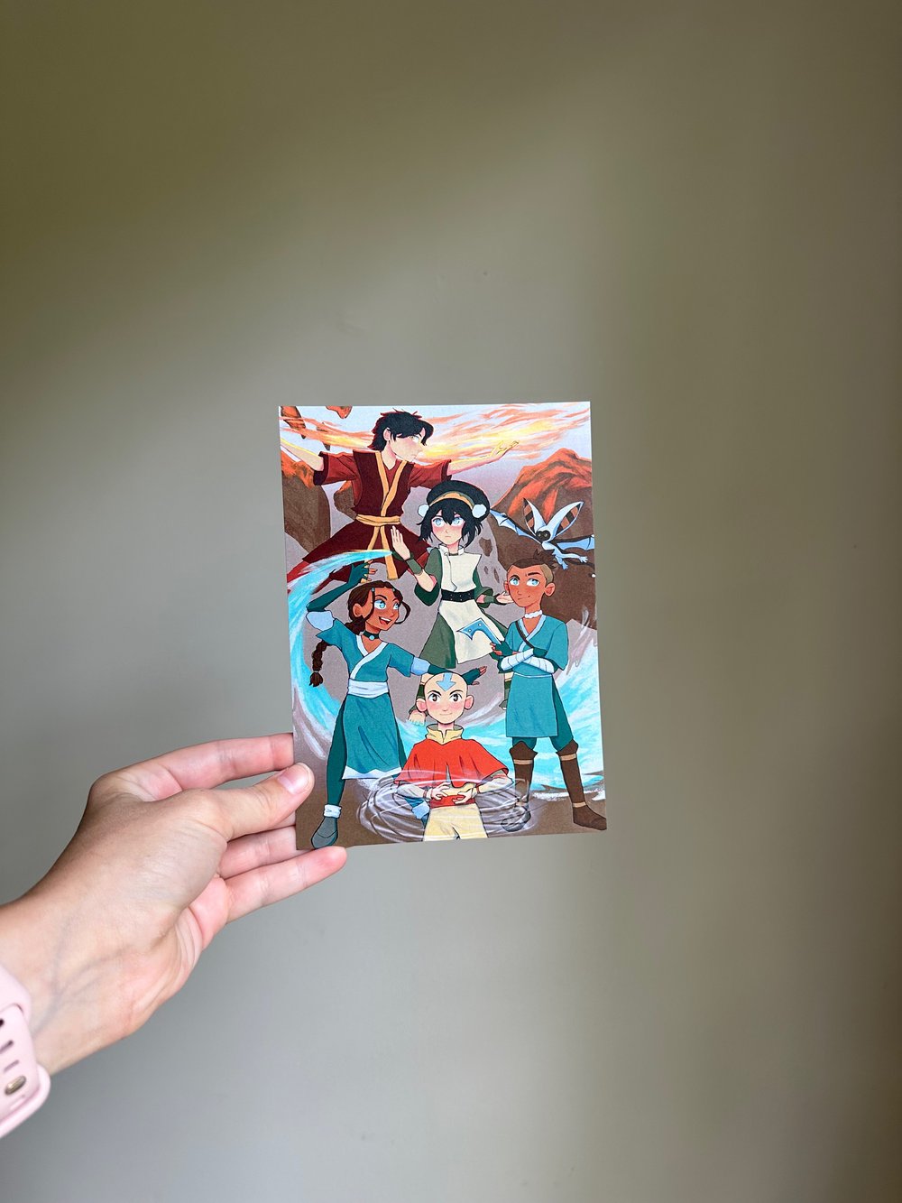 Image of 5 x 7 Avatar the Last Airbender Print