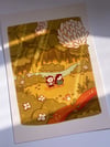 In the Clover Forest Print