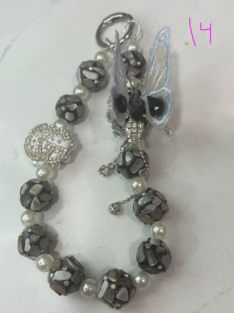 Image of bling phone charms 