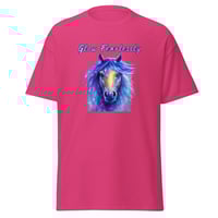 Image 7 of Unisex classic tee, Glow Fearlessly Horse Tee