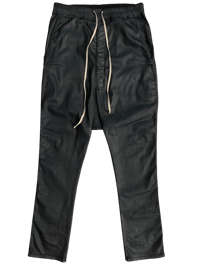 Image 1 of '19 Rick Owens DRKSHDW Waxed Cotton Pod Pants - 32