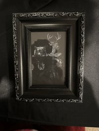 Small "She Is a Mad Woman, Is She Not?" Framed Print