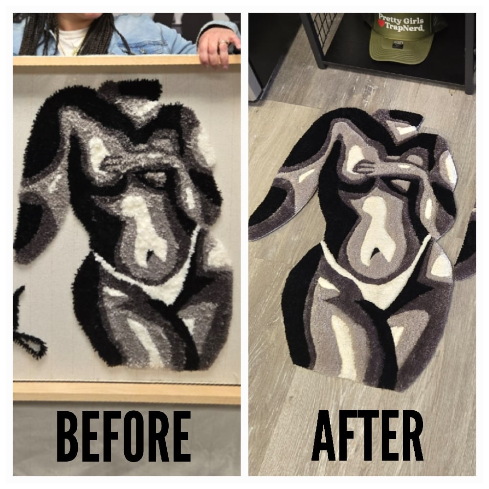 4/17 - 2 Person Rug Tufting Workshop Deposit (Friday 6PM)