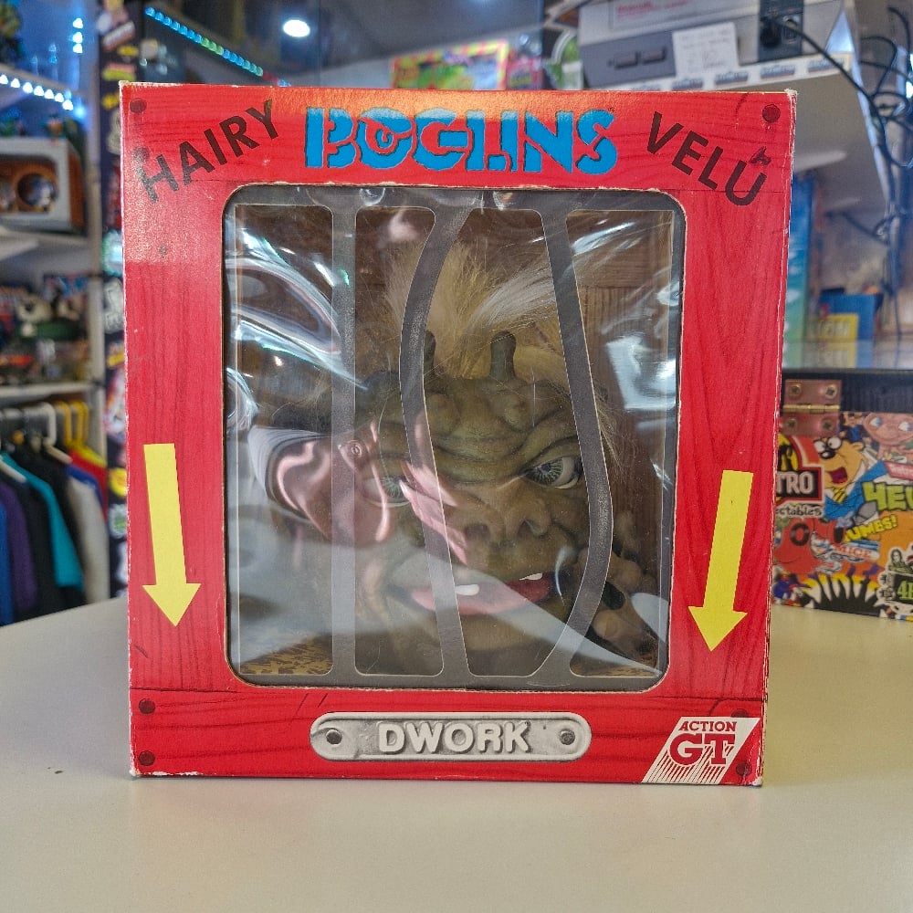 Image of Vintage Hairy Boglins Dwork Figure by Action GT (1987)