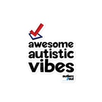 Image 4 of decal awesome autistic vibes Bubble-free stickers