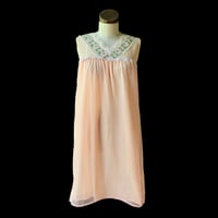 Image 1 of Chiffon Nylon Babydoll Nightie 38/40