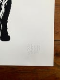 THE CATPACK “SEBASTIAN” screen print.