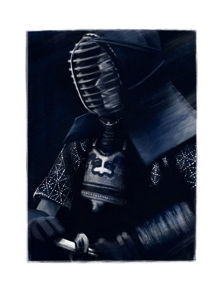Image of Fine Art Print Kendo