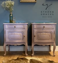 Image 3 of UNPAINTED French bedside table. Available in any colour 