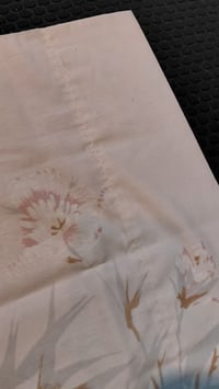 Image 3 of vintage penis in cuffs pillowcase - bamboo print