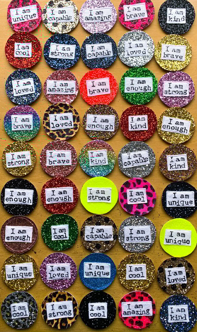 Pocket Glitter Affirmations