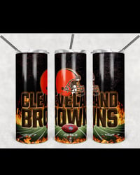 Image 5 of Cleveland Browns tumblers