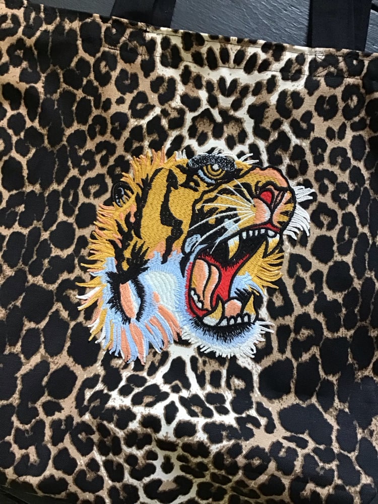 tiger leopard print shoulder bag copy copy Image 2
