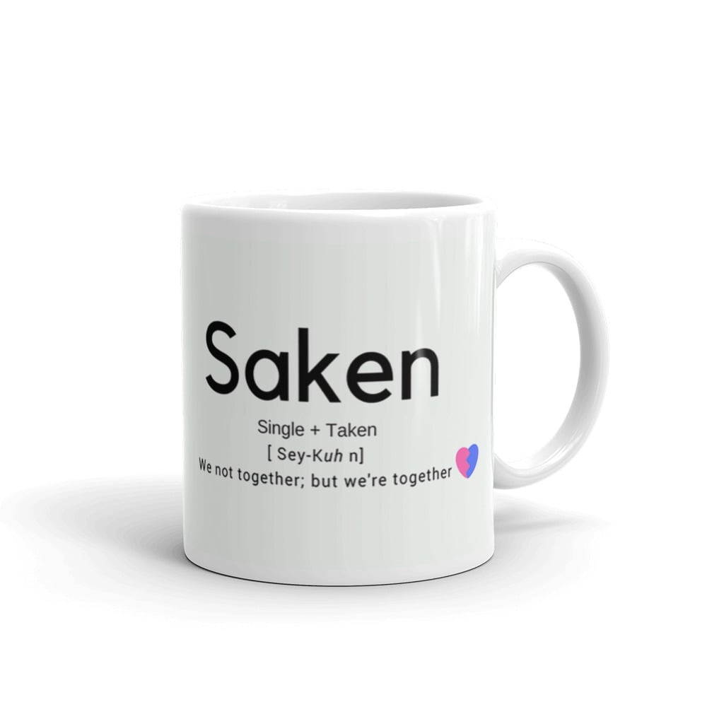 Image of WHITE SAKEN MUG