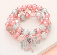 BREAST CANCER BRACELET 
