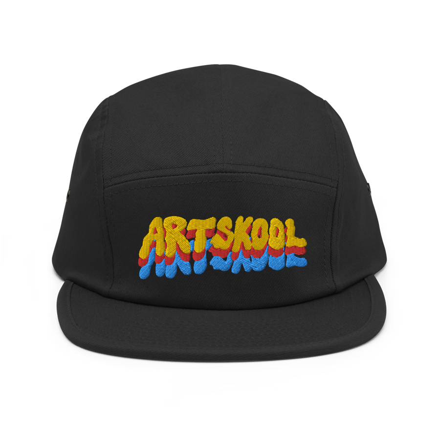 Image of Art Skool Primary Colors 5 Panel Hat