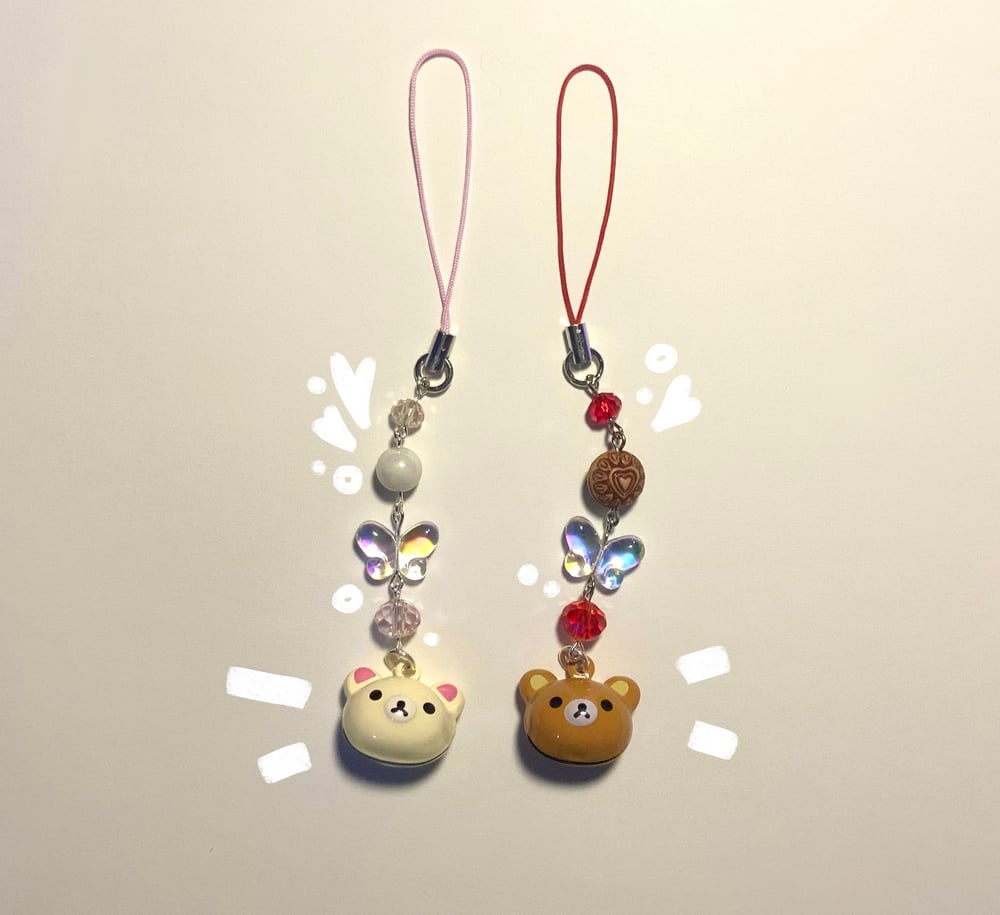 Image of matching bear charms ʚïɞ ˚｡⋆｡