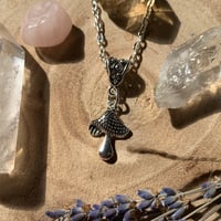Image 2 of Mushroom Charm Necklace