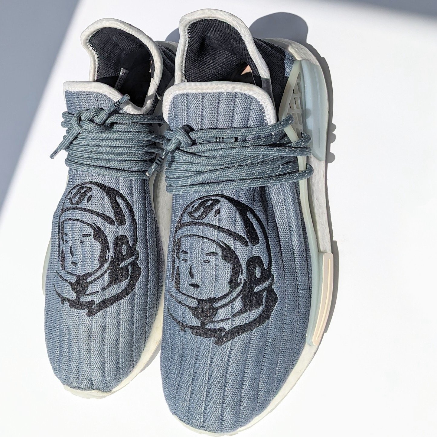 Human race shoes kids silver fashion