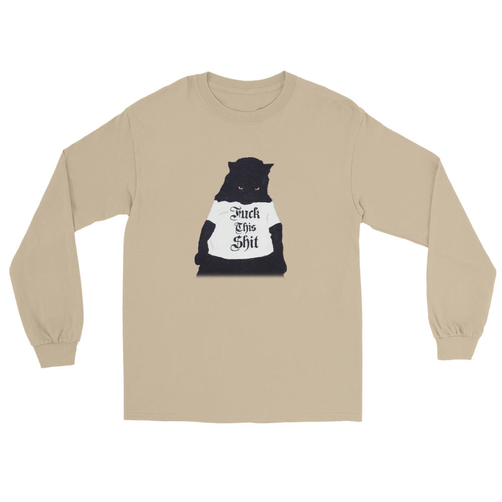 Image of FTS BLACK CAT LONG SLEEVE SHIRT
