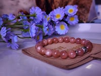 Image 3 of Sunstone Gemstone Stretch Bracelet