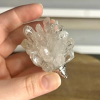 Image 2 of Clear Quartz Hedgehogs ($12)
