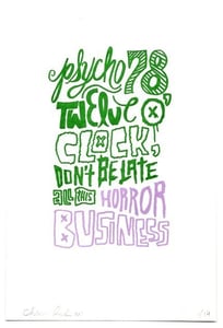 Image of Horror Business Print