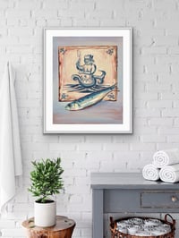 Image 2 of Sardine & Sea King Print