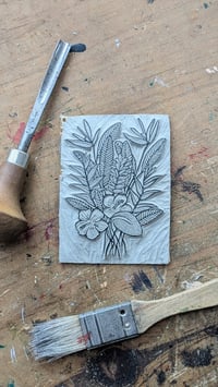 Image 3 of Tiny Tropical Bouquet Print